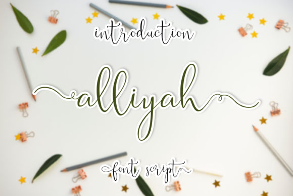 Alliyah: An Elegant Handwritten Font for Branding