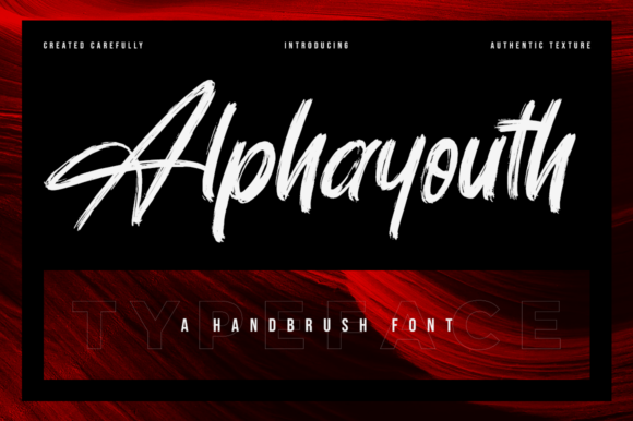 Alphayouth: A Playful Script Font for Editorial Design