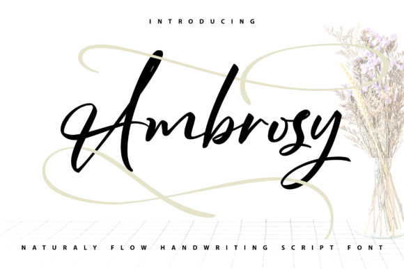 Ambrossy: The Script Font for Bold Brand Voices