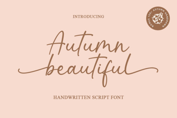 Autumn Beautiful: A Premium Script Font for Web Design