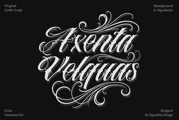 Axenta Velquas: A Victorian Handwritten Font for Crafters