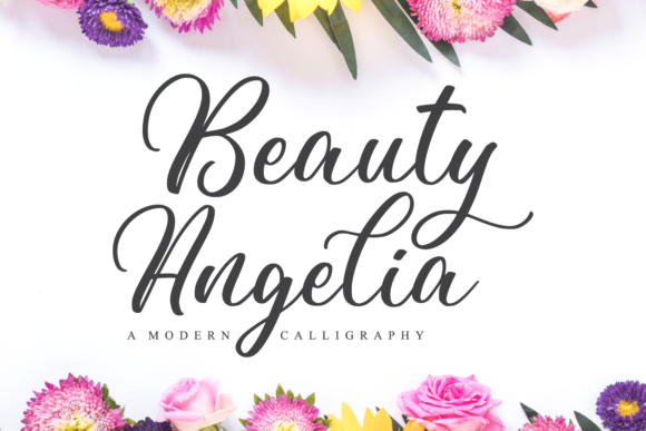 Beauty Angelia: The Elegant Font for Your Brand