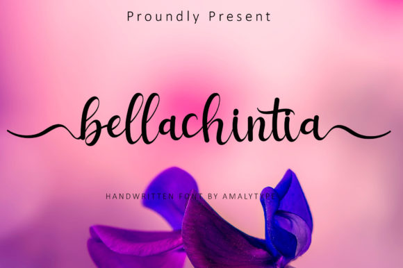Bellachintia: A Handwritten Script Font for Marketers
