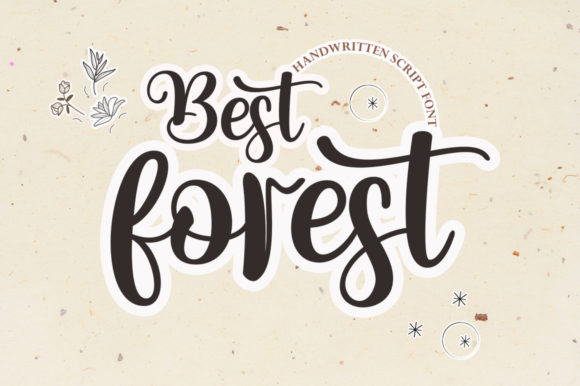 Best Forest: A Timeless Handwritten Font for Brands