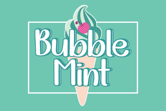 Bubble Mint: A Whimsical Handwritten Font for Crafters