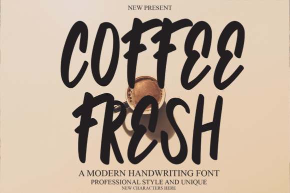 Coffee Fresh: A Bold Font for Campaigns