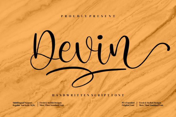 Devin: A Premium Handwritten Font for Web Design