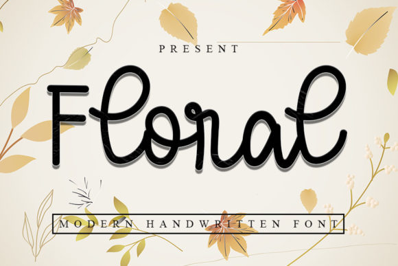 Floral: A Handwritten Font for Elegant Branding