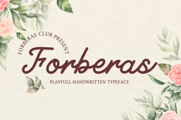 Forberas: A Premium Script Font for Small Business Branding