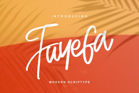 Fuyefa: A Delicate Handwritten Font for Elegant Branding