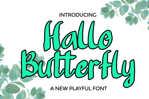 Hallo Butterfly: A Premium Script Font for Web Design