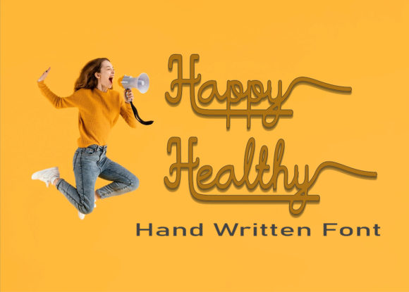 Happy Healthy Font: A Playful Script for Branding