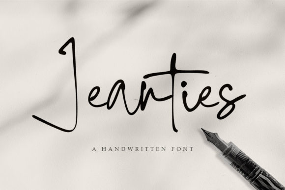 Jeanties: A Whimsical Script Font for Campaigns