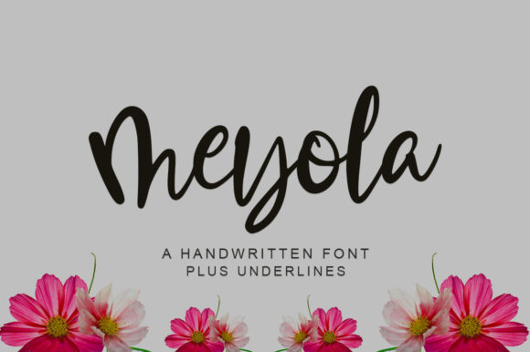 Meyola: A Premium Script Font for Digital Design
