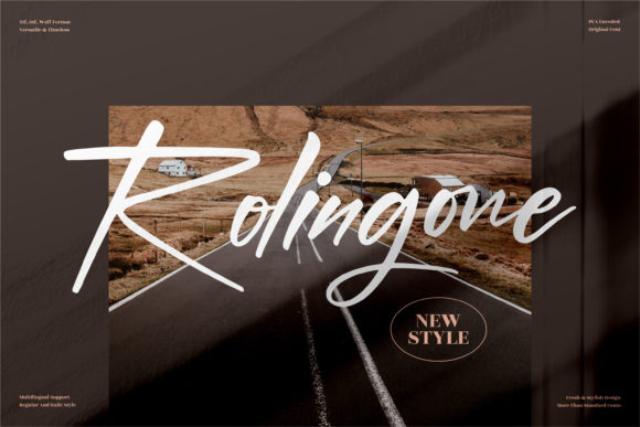 Rolingone: A Timeless Handwritten Font for Web Design