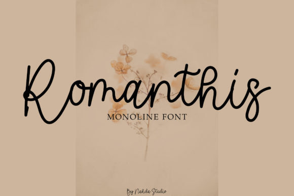 Romanthis: A Premium Script Font for Business Branding