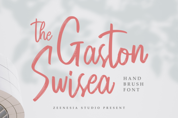 The Gaston Swisea: A Modern Handwritten Font for Crafters