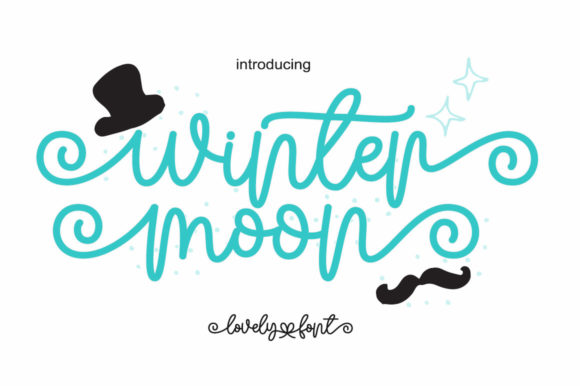 Winter Moon: A Whimsical Script Font for Campaigns